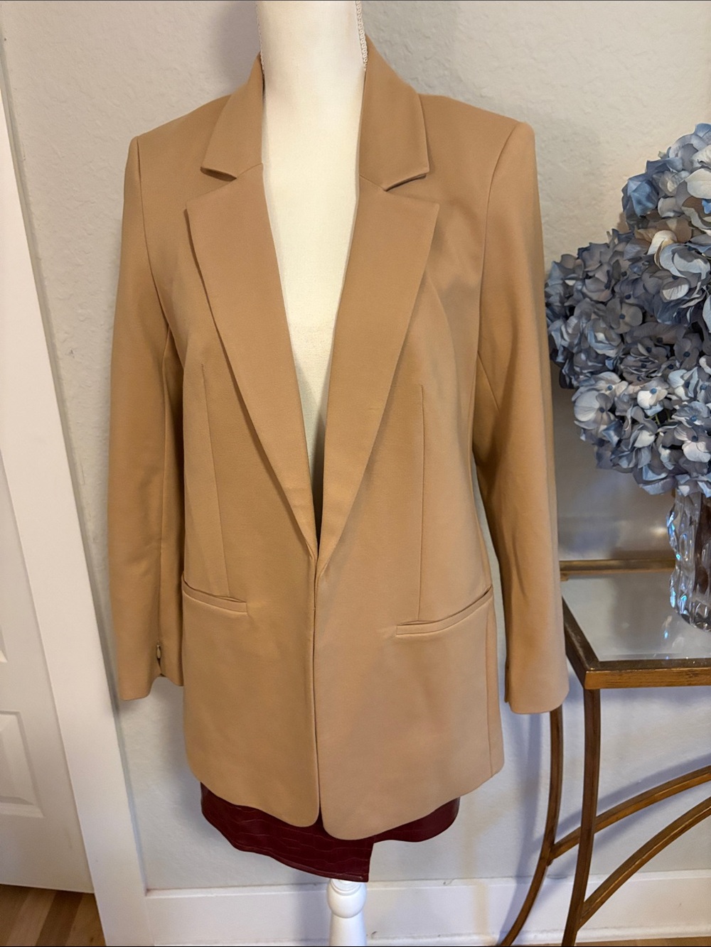 Express Tan Blazer Jacket